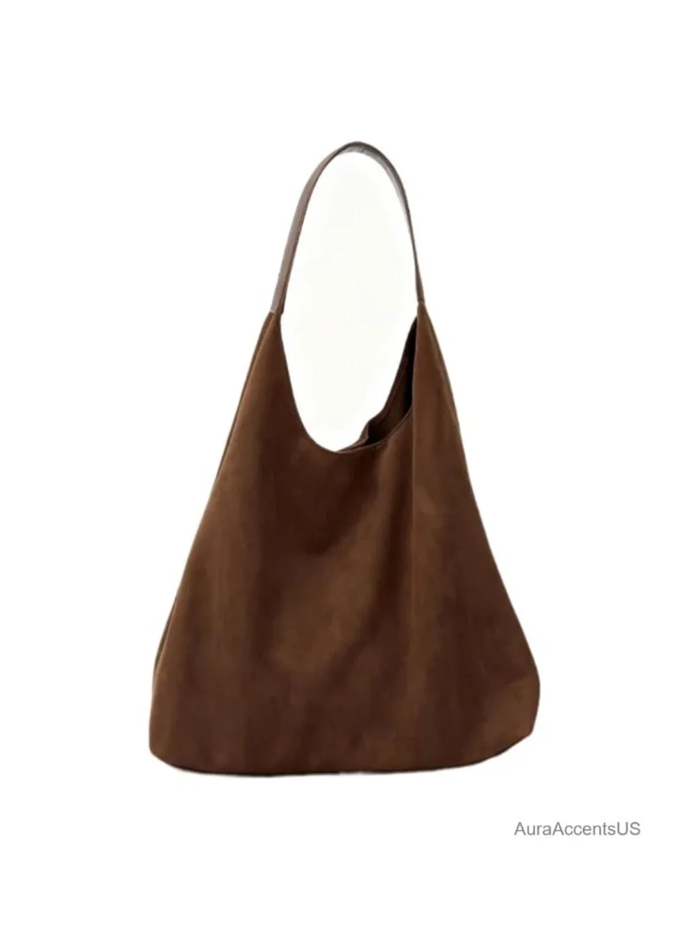 Suede Hobo Bag Women's Tote Shoulder Bag Retro Slouchy Purse